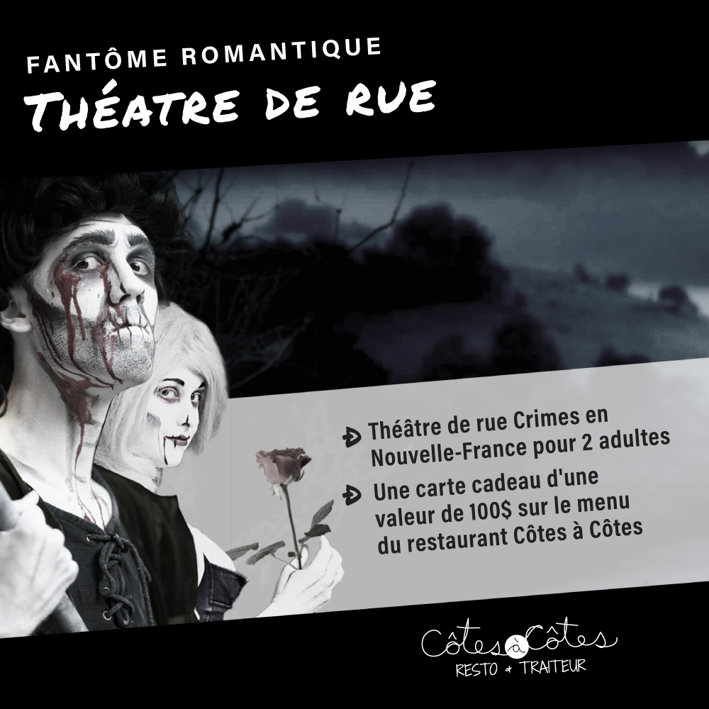 Fantôme Romantique – Théâtre de rue
