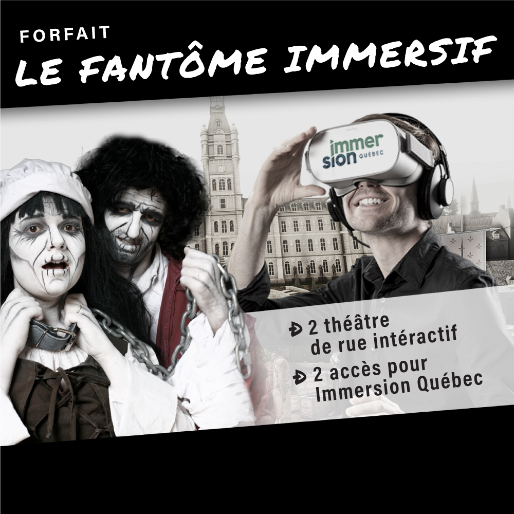 Fantôme immersif -Théâtre de rue